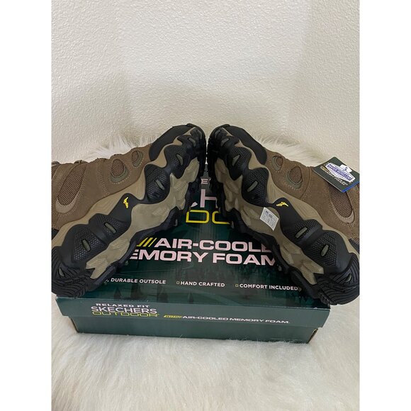 Skechers Mens 9.5 Xanner-Ridge Outdoor Hiking Boots Air-Cooled Memory Foam - Picture 4 of 11